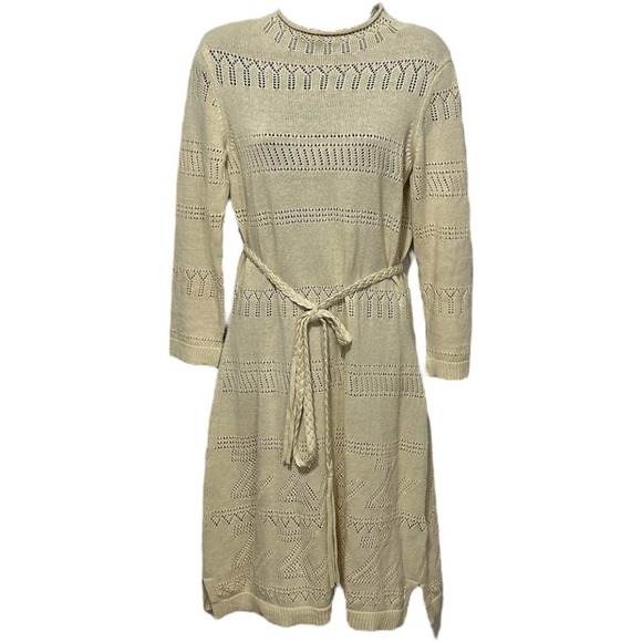 Zadig & Voltaire Cecily Monogram Long Sleeve Sweater Dress - Picture 3 of 10